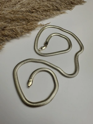 Uzun Yılan Yassı Kolye