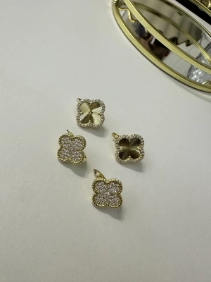 VanCleff Küpe Altın Kaplama