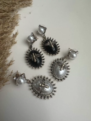 Vintage Arı Model Küpe