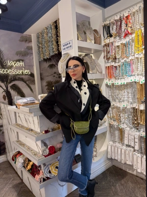 Yağ Yeşili Viral Çanta