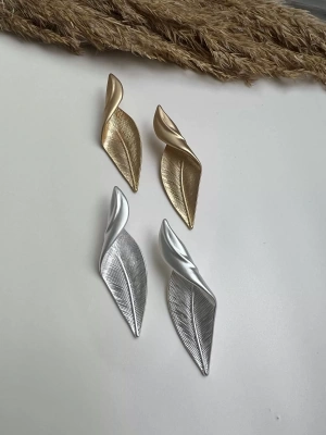 Yaprak Tasarım Küpe