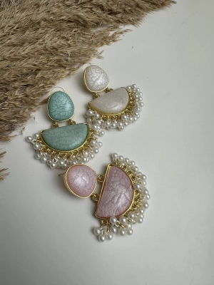 ZRA incili Küpe Tasarım