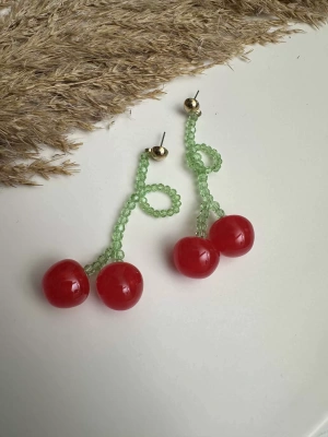 ZRA kiraz Boncuk Küpe