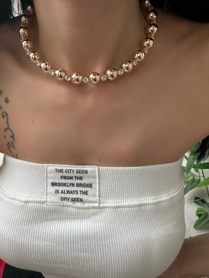 Topcuk Choker Kolye Taşlı