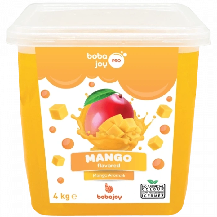Bobajoy Pro Mango Aromalı 4 Kg X 4 Adet (1 Koli)