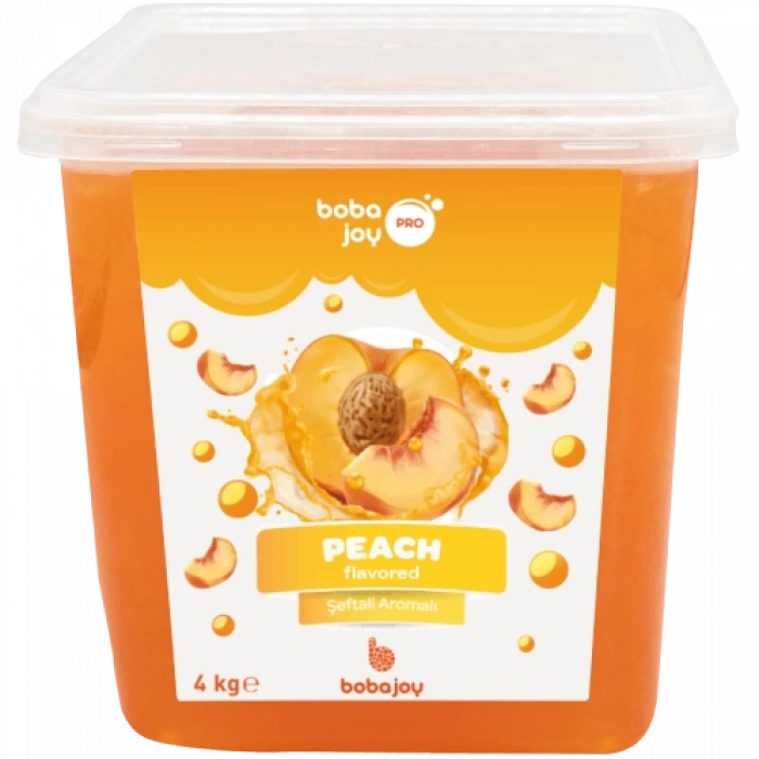 Bobajoy Pro Şeftali Aromalı 4 Kg X 4 Adet (1 Koli)