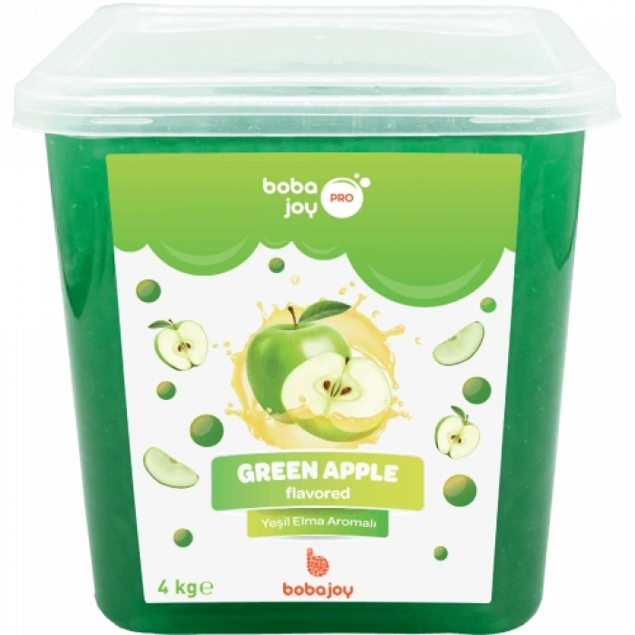 Bobajoy Pro Yeşil Elma Aromalı 4 Kg X 4 Adet (1 Koli)