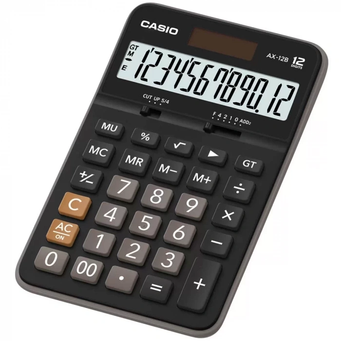 CASIO AX-12B MASA TİPİ 12 HANE HESAP MAKİNESİ