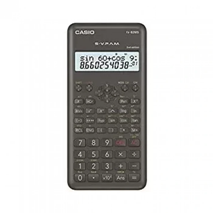 CASIO FX-82MS-2. VERSİYON 10+2 HANE BİLİMSEL FONKS
