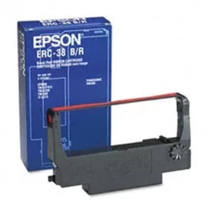 EPSON ERC 38BR KIRMIZI-SİYAH ŞERİT (S015376)