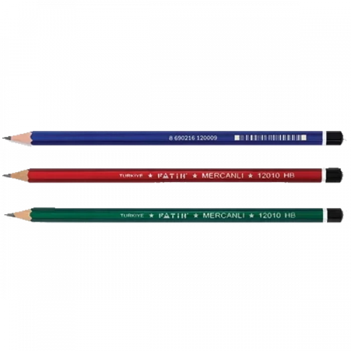 Fatih Kurşun Kalem Mercanlı HB 144 Adet