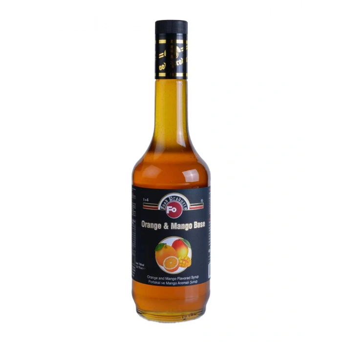 Fo Şurup Mango Portakal 700Ml 6 Adet 1 Koli