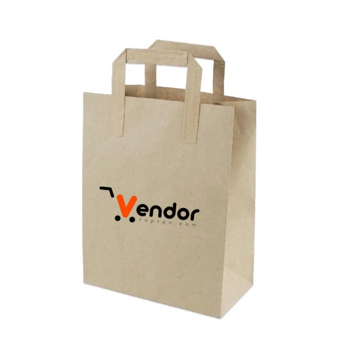 Kraft Çanta Baskılı 22x12x30