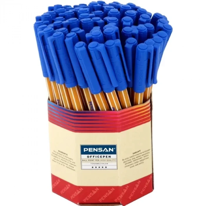 Pensan Tükenmez Kalem Office Pen Mavi 60 Adet