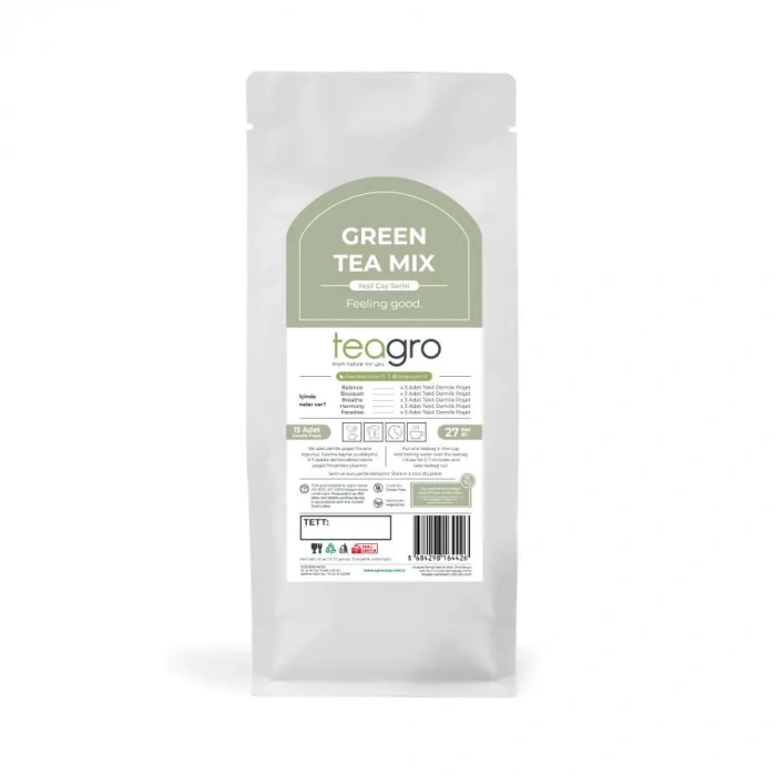 Teagro Green Tea Mıx Teagro Yeşil Çay Mix Paketi