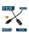 INCA IDPH-18T DİSPLAYPORT TO HDMI KABLO 1.8 MT