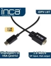 INCA IDPV-18T DİSPLAYPORT TO VGA KABLO 1.8 MT