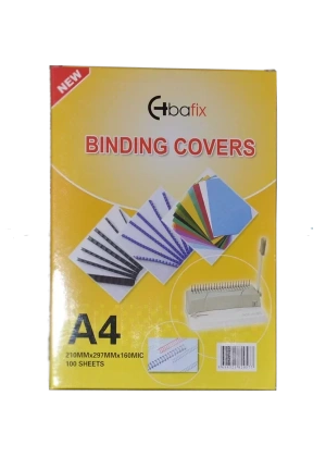 Bafix Cilt Kapağı Plastik Opak A4 160 MIC Şeffaf 100 paket