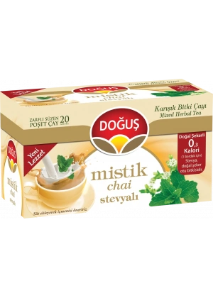 Doğuş Misik Chai Stevyalı 20 Adet 12 Kutu (1Koli)