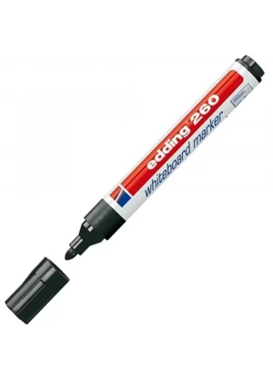 Edding Tahta Kalemi Yuvarlak Uçlu 1.5-3MM Siyah 10 Adet