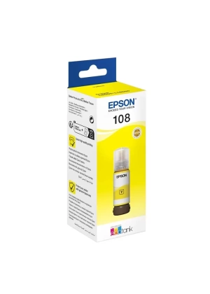 Epson T09C44 108 Yellow Sarı Şişe Mürekkep T09C44A