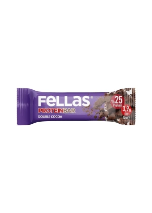 Fellas Protein Bar - Duble Kakao (32 g) 12 Adet 1 Koli