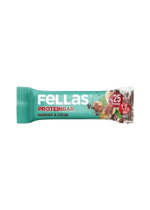 Fellas Protein Bar - Fındık ve Kakao (32 g) 12 Adet 1 Koli