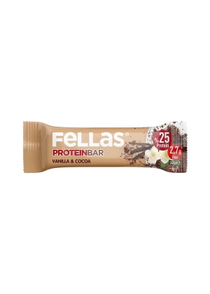 Fellas Protein Bar - Vanilya ve Kakao (32 g) 12 Adet 1 Koli