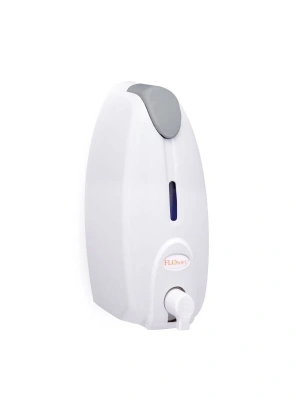 Flora Köpük Sabunluk Büyük Kapaklı (500 Ml Beyaz)