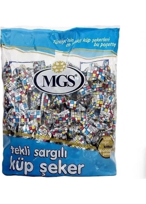 Mgs Tekli Sarma Küp Şeker 750 G (1X8 Poşet)
