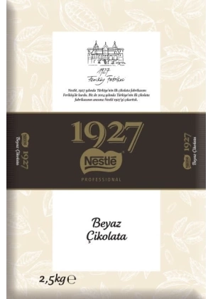 NESTLE 1927 BEYAZ ÇİKOLATA KUVERTÜR 2,5 KG