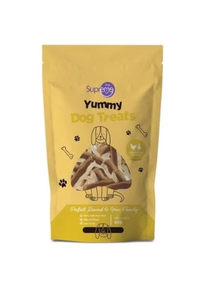 Supreme Dog 80Gr Tavuk Ördek Balık Şerit Ödül Mama
