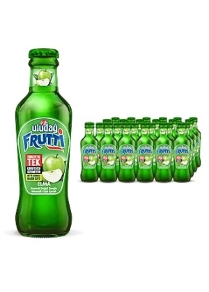 Uludağ Frutti Elma Cam 200 Ml (24 Adet 1 Koli)