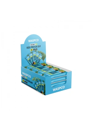 WASPCO Hindistan Cevizli Yüksek Protein Bar 50g x 30 Adet