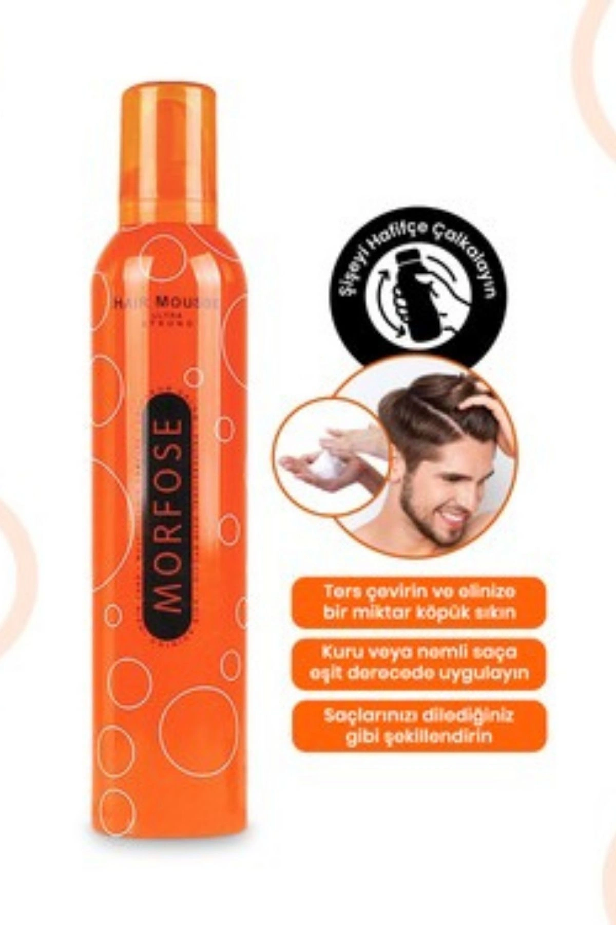 Morfose Ultra Strong Saç Köpüğü 350 ml