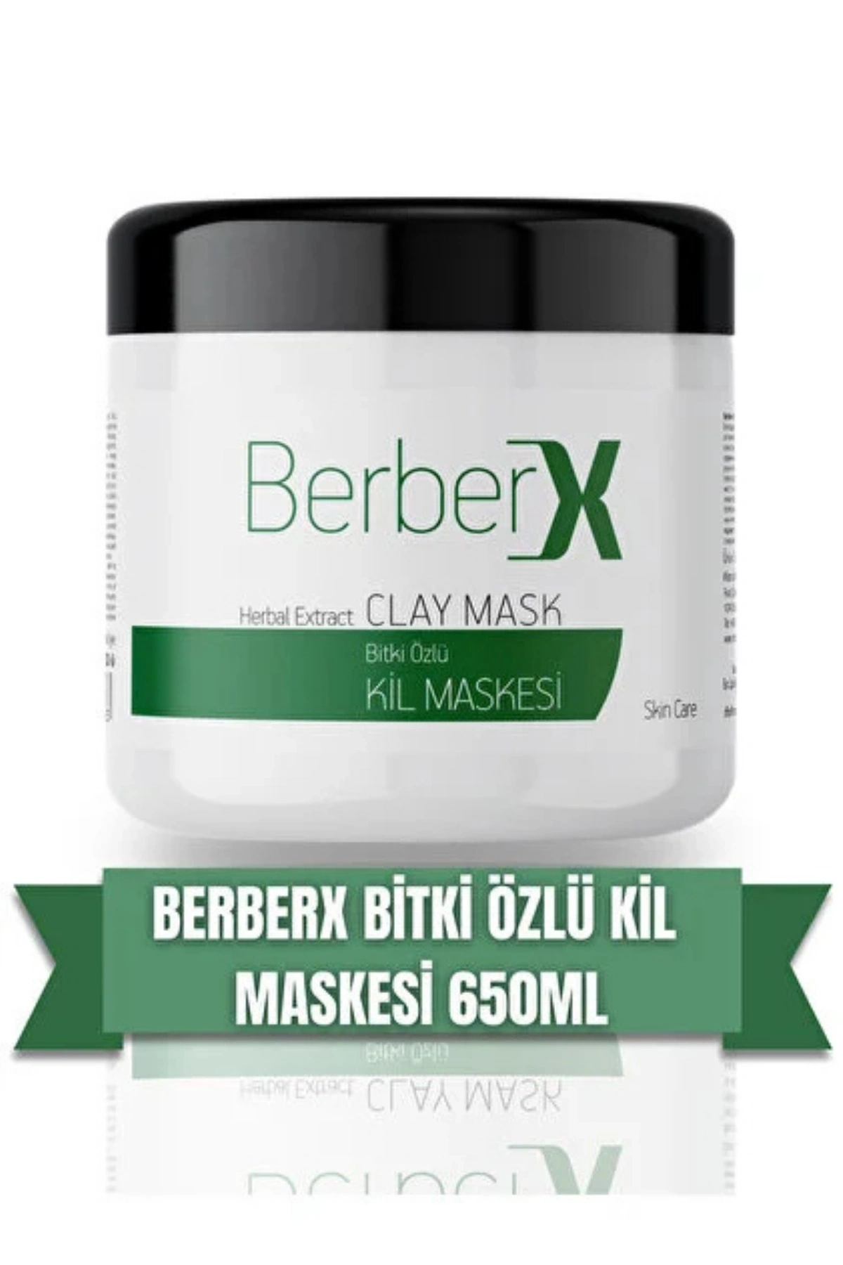 BerberX Prof. Bitki Özlü 650 ml Kil Maskesi