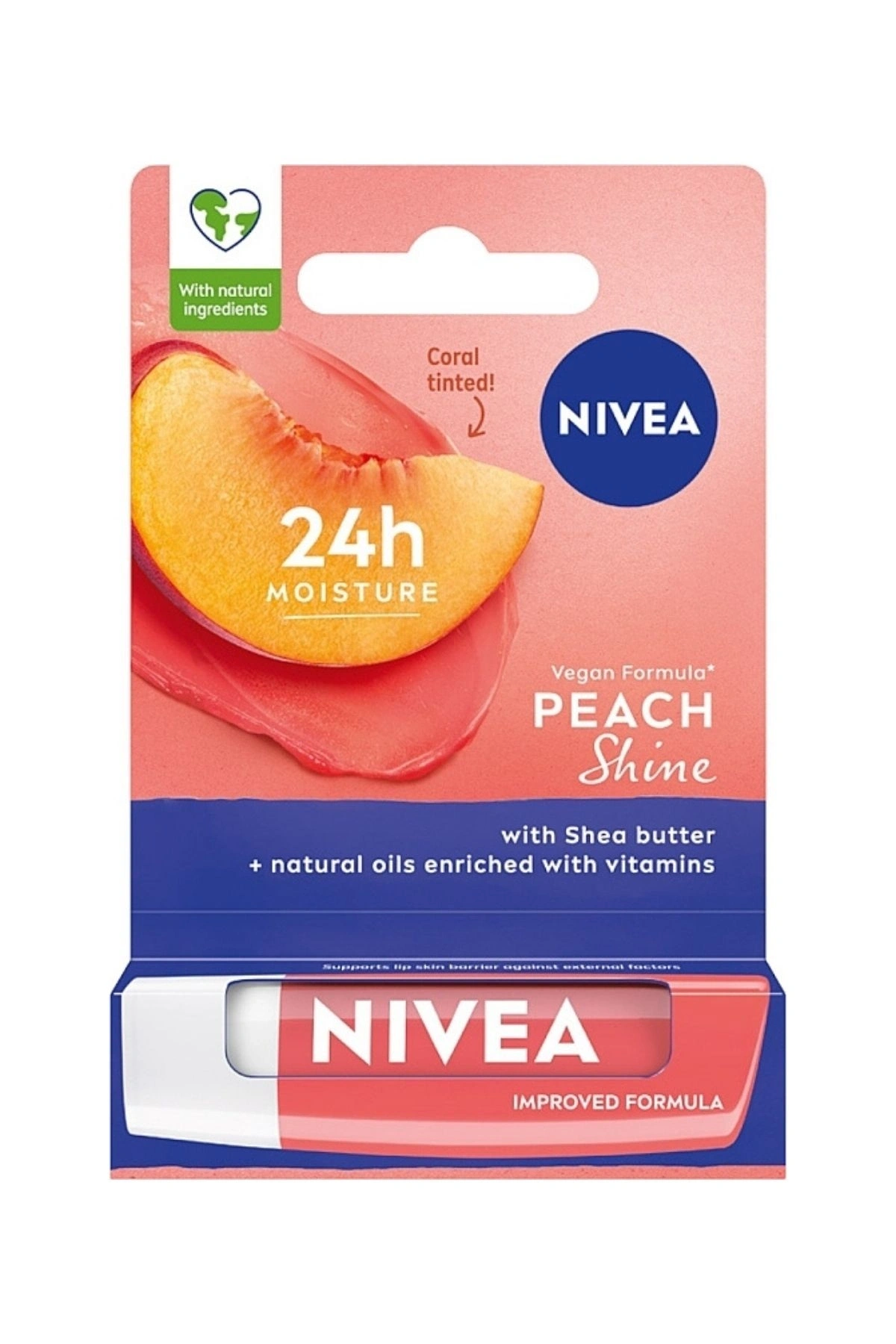 Nıvea Lip Care Fruity Shine Şeftali Dudak Bakım Kremi