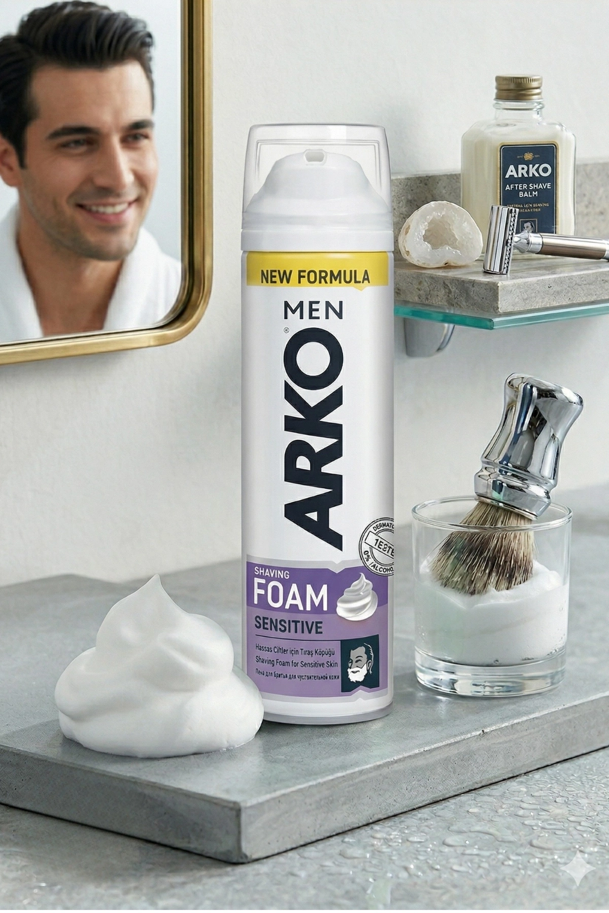 Arko Extra Sensitive Tıraş Köpüğü 200 ml