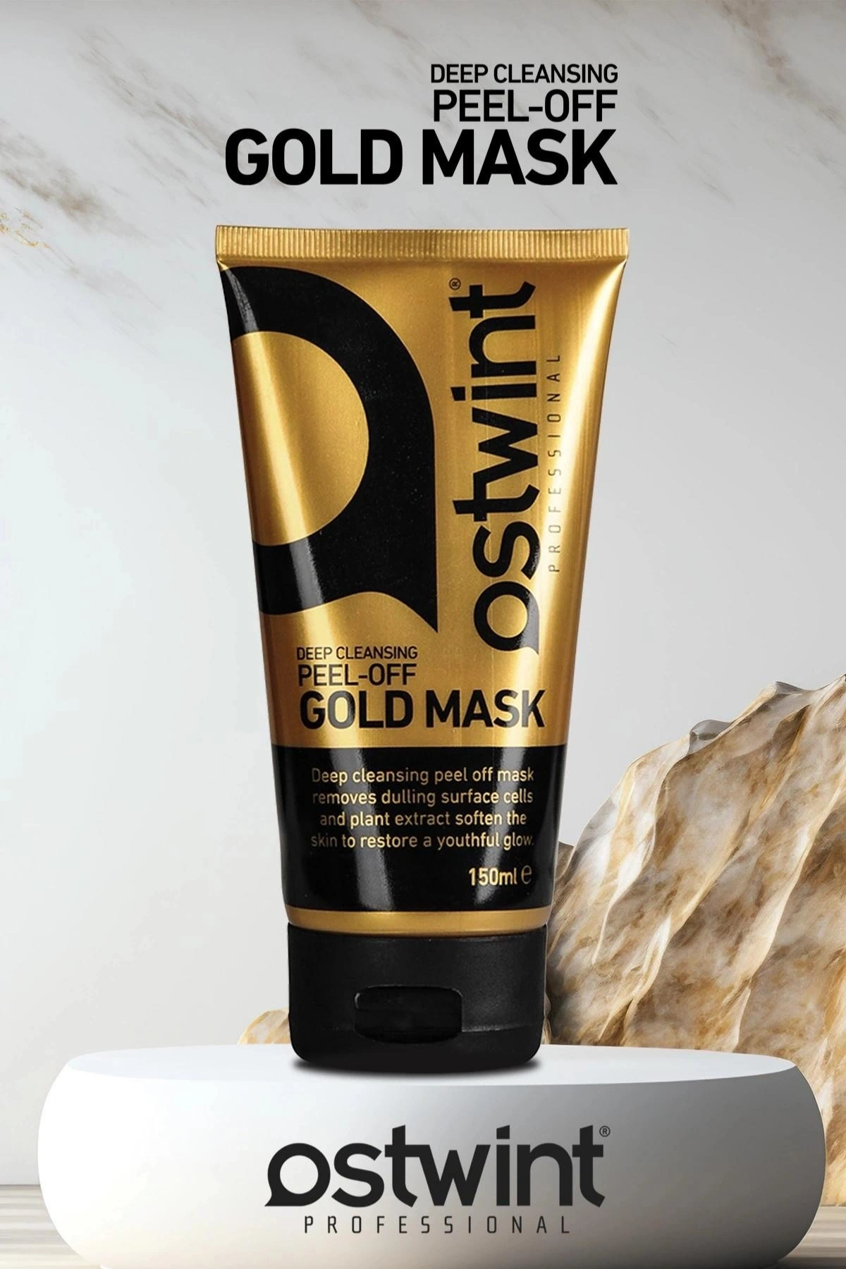 Ostwint Professional Peeling Gel Soyulabilir Altın Maske 150ml Aydınlatıcı