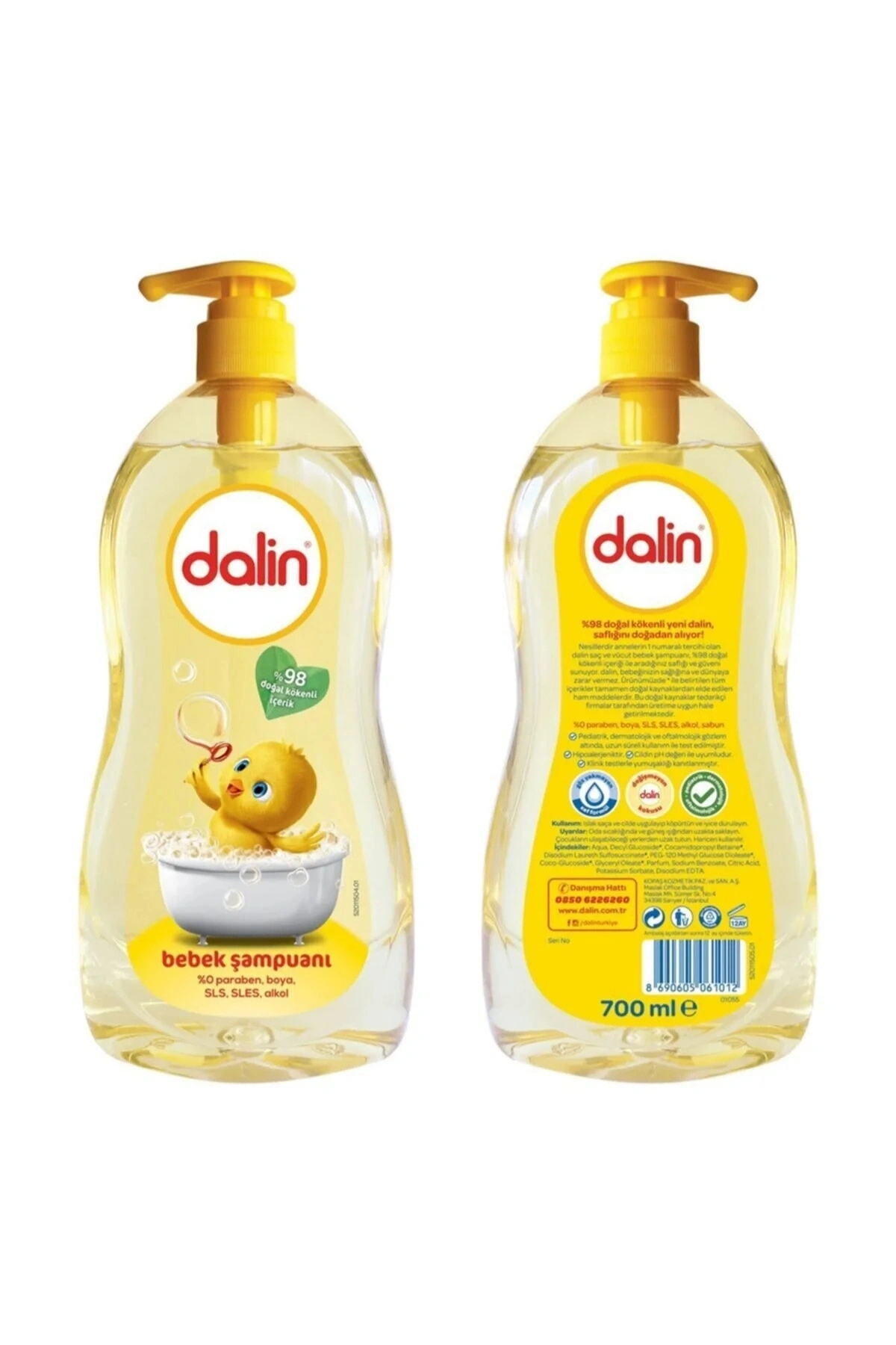 Dalin Bebek Şampuan 700 Ml