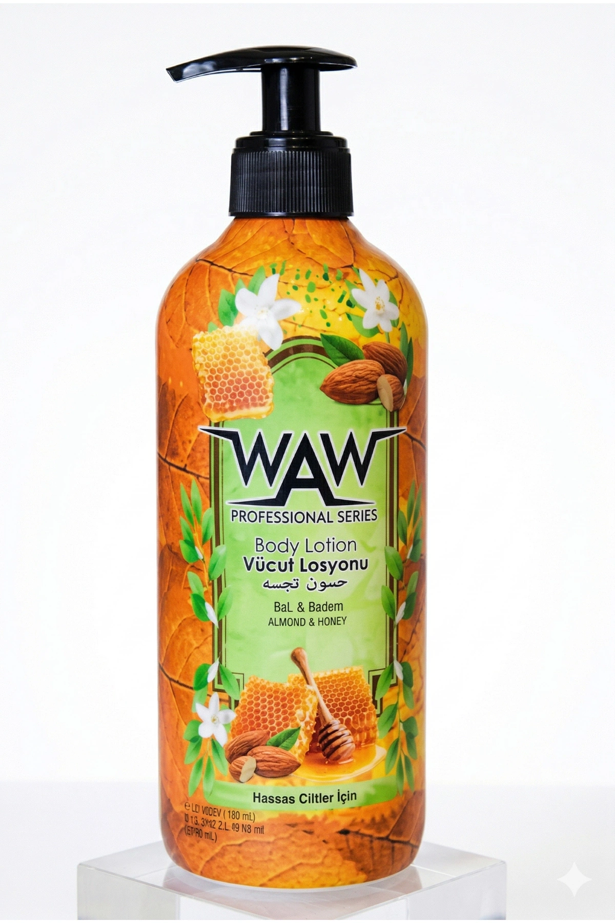 Waw El ve Vücut Losyonu Bal ve Badem 500ml