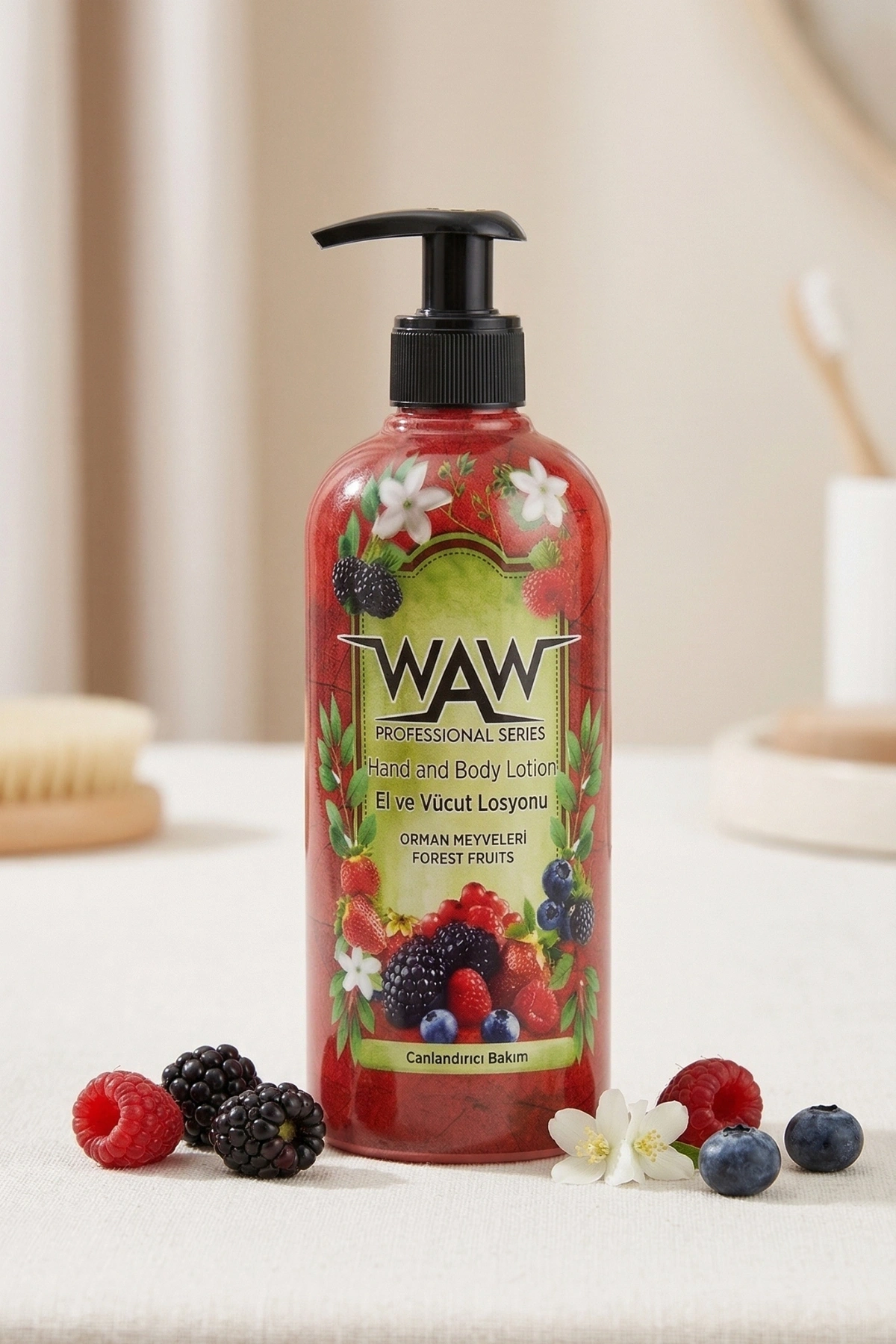 Waw El ve Vücut Losyonu Orman Meyveleri 500ml