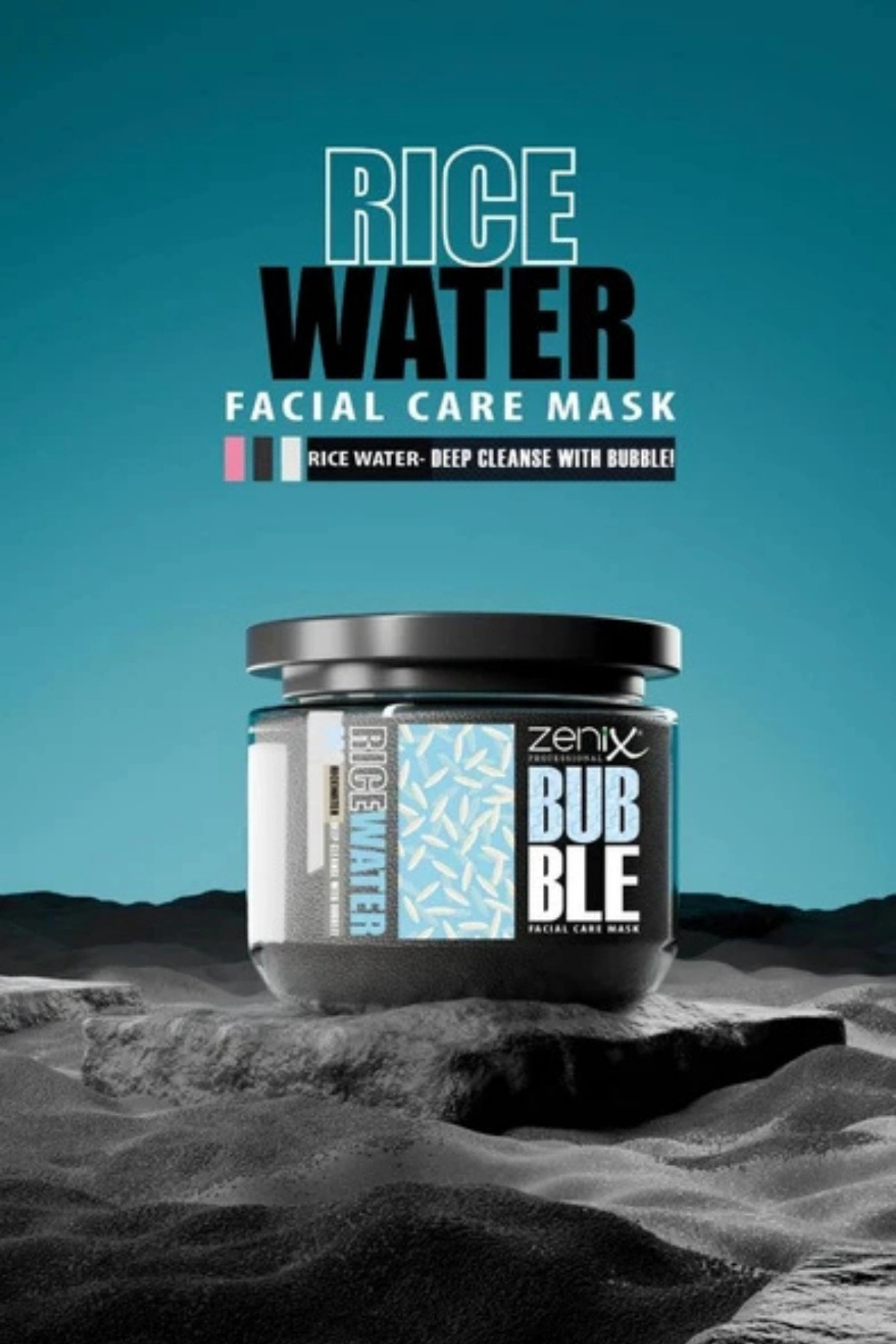 Zenix Pirinç Suyu Köpüren Yüz Maskesi 300 Ml