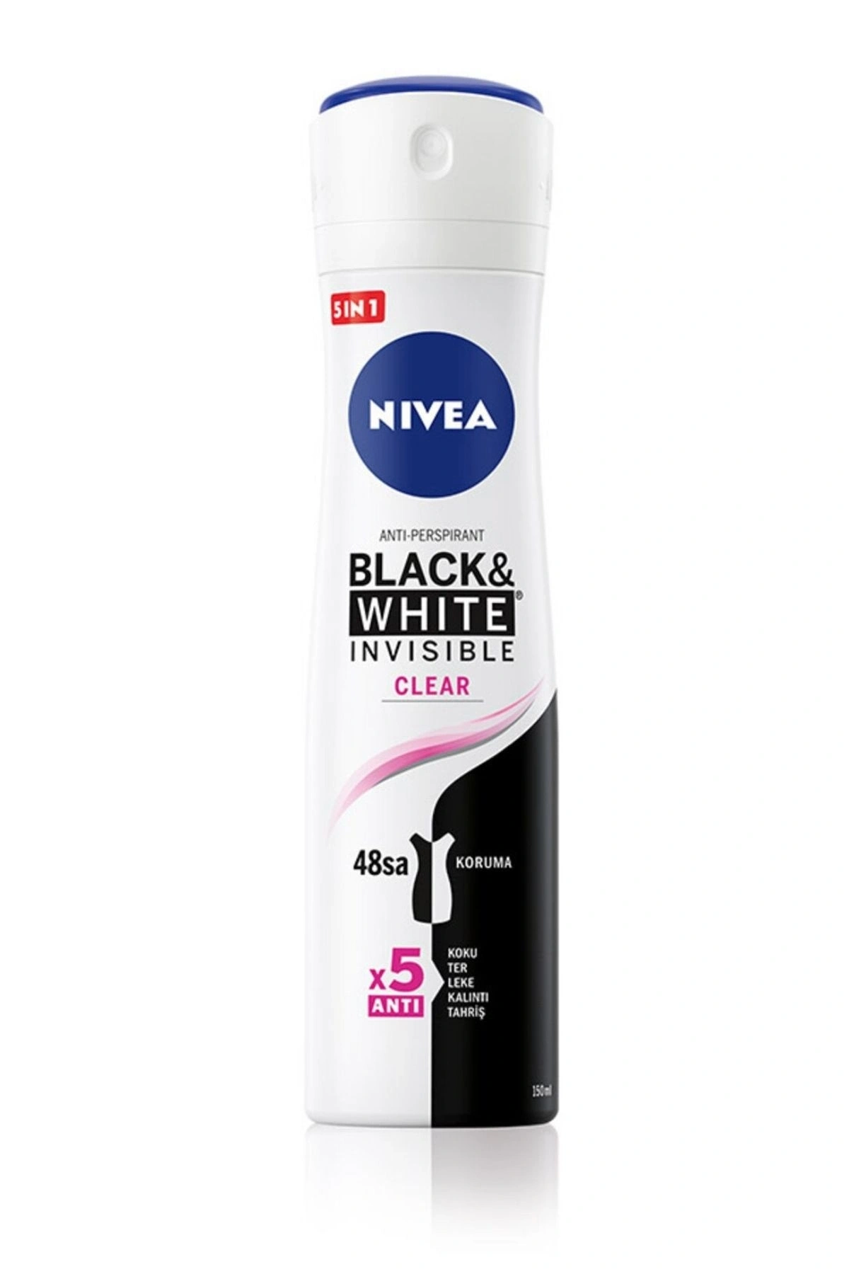 Nivea Invisible Clear Deodorant Sprey 150ml
