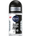 NIVEA MEN Erkek Roll On Deodorant Black&White Invisible Original 50 ml