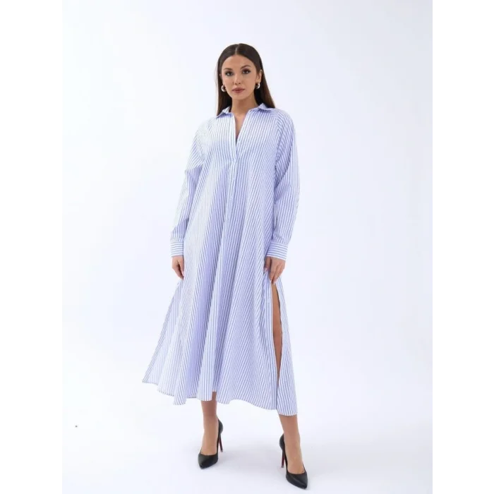 5857 ELBİSE-WASHİNGTON ÇİZGİLİ