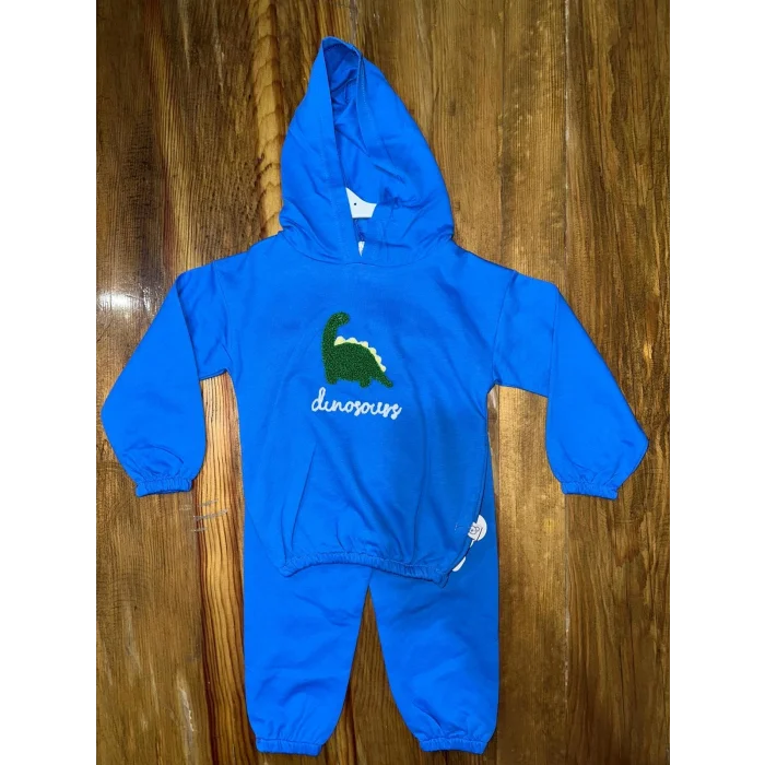 6-24 aylık araba baskılı takım gri