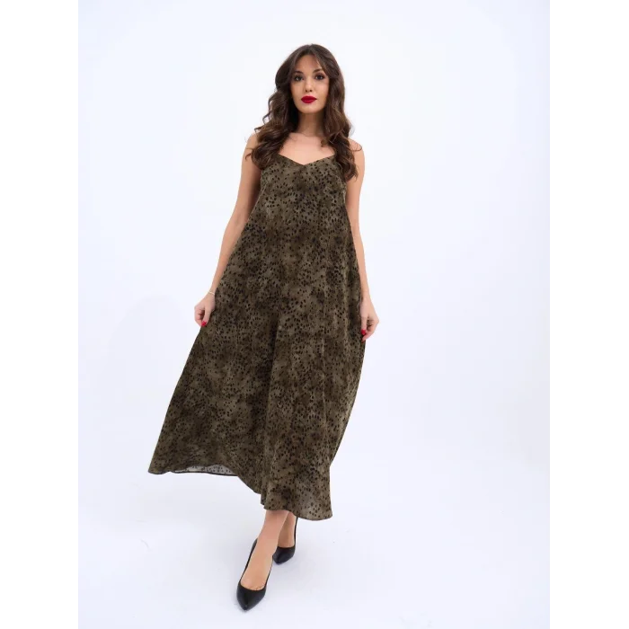 6250 ELBİSE-SİYAH HAKİ