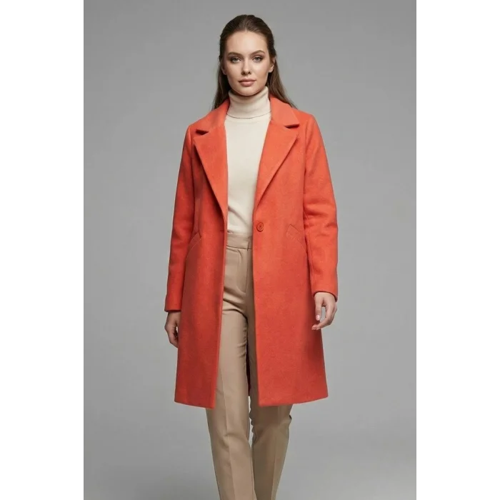 9085 Kaşe Kaban - B.Kırmızı