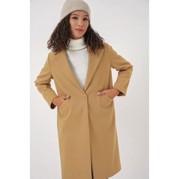 9085 Kaşe Kaban - Hardal